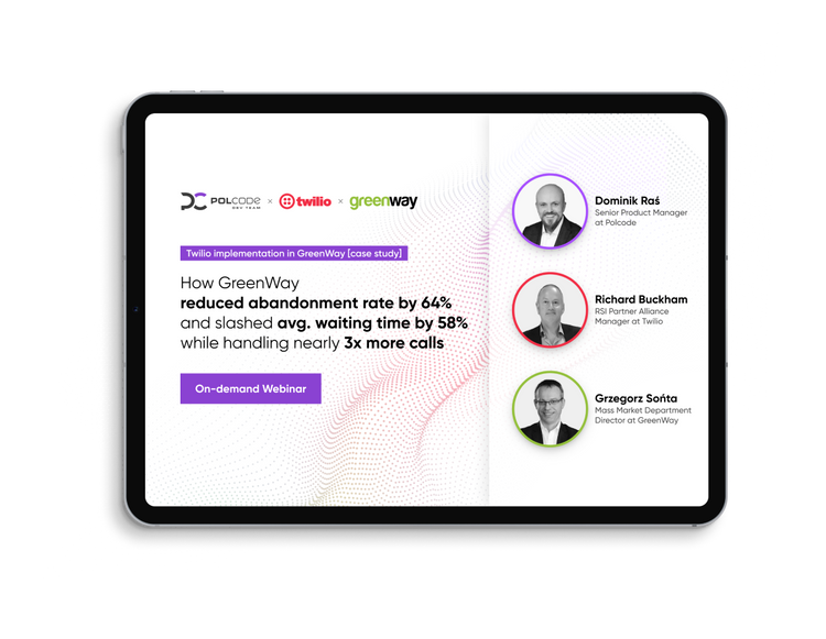 On-demand webinar: Twilio implementation in GreenWay